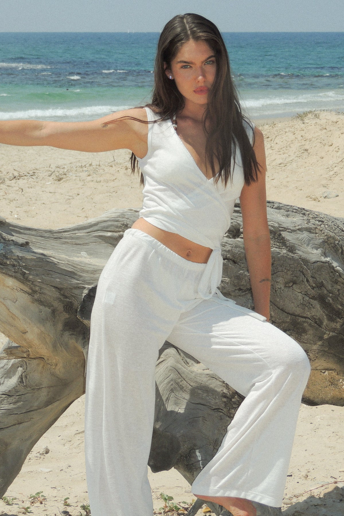 Ocean Breeze Pants - White