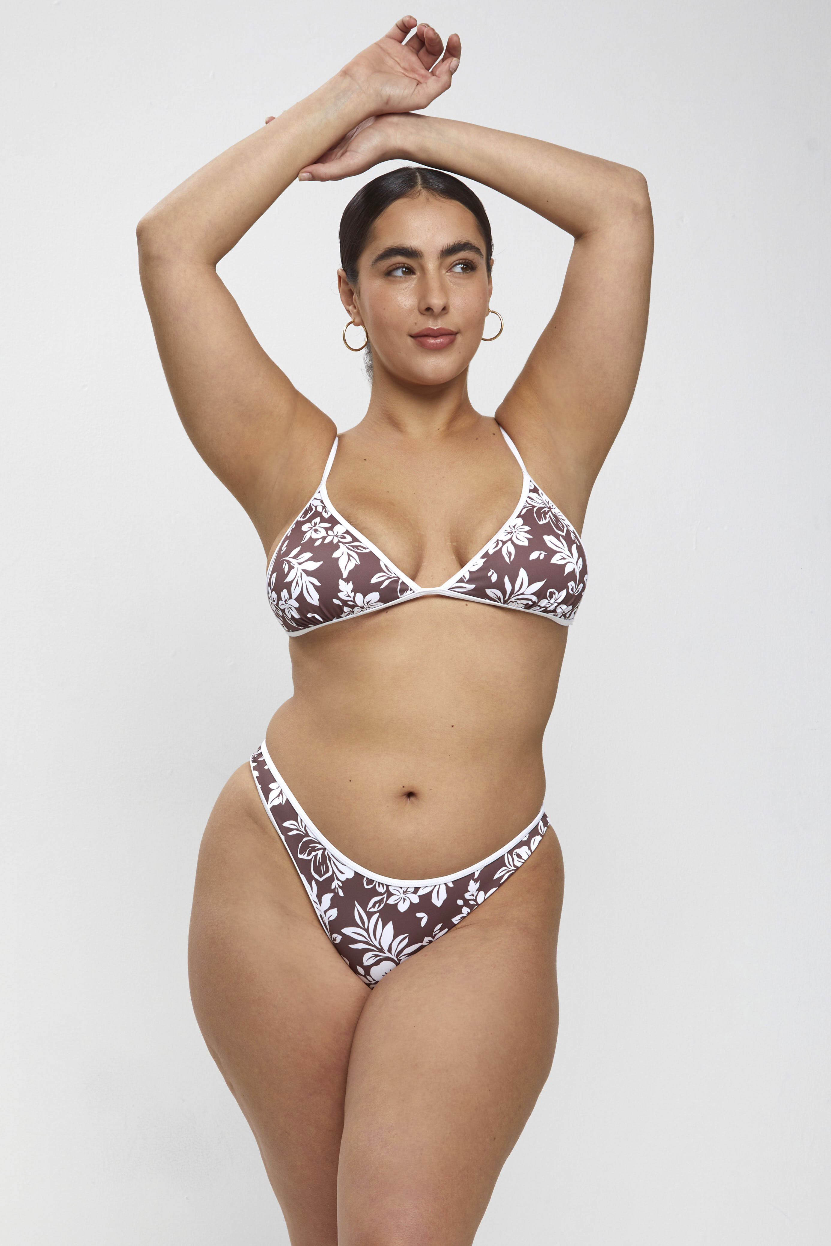 Naia bottom - Brown Hibiscus