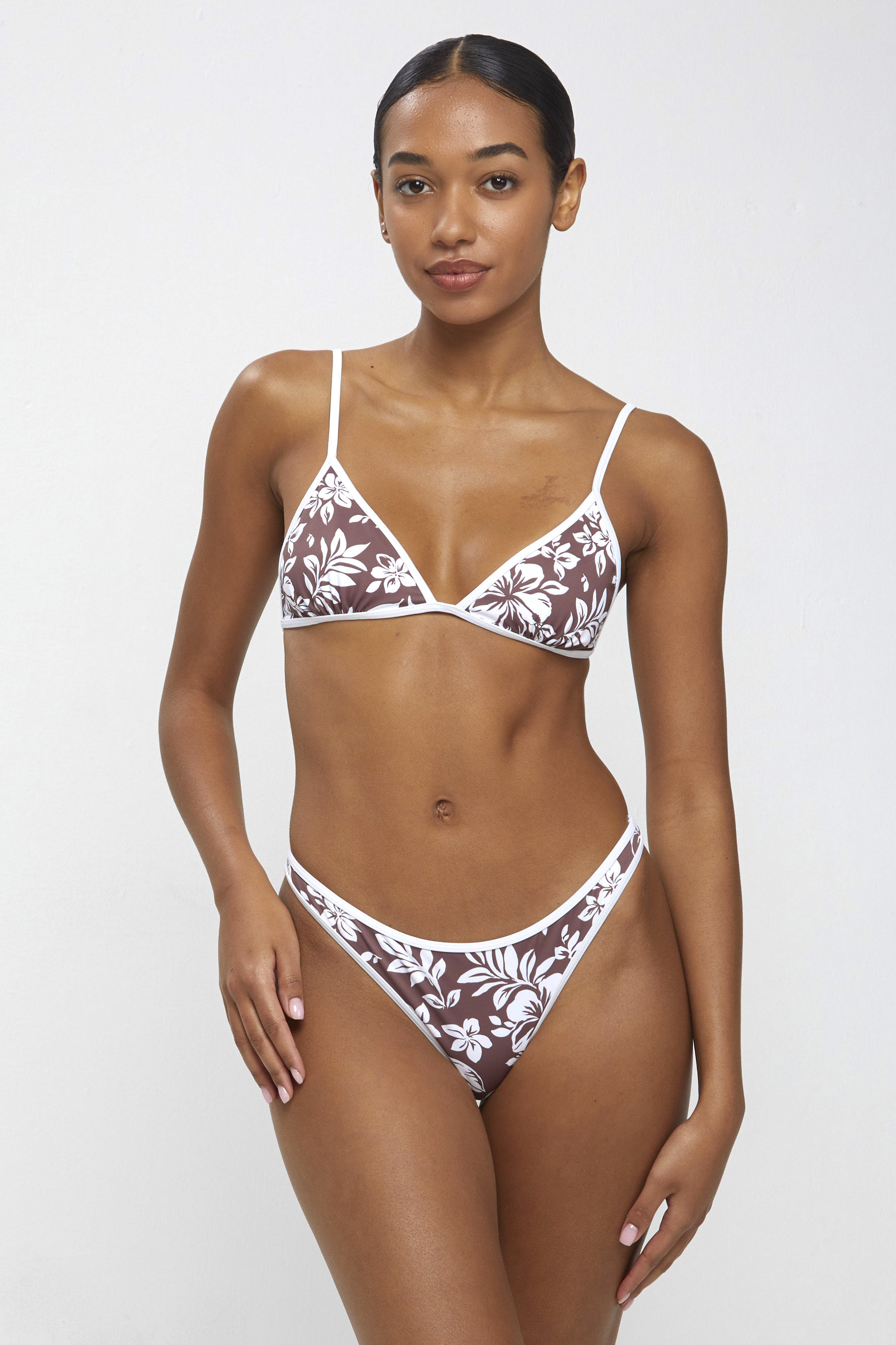 Naia bottom - Brown Hibiscus