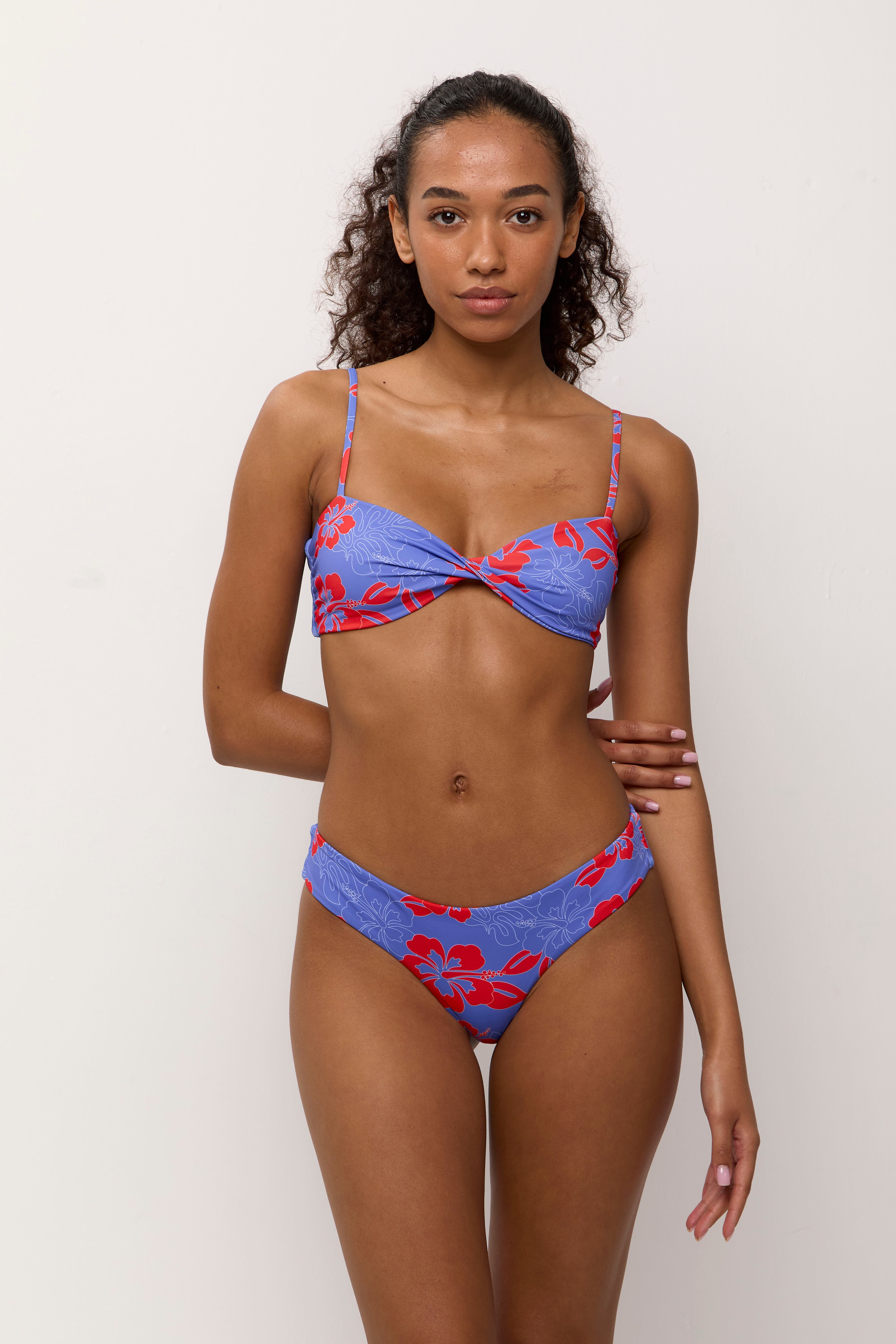 Sanna top - Blue Aloha